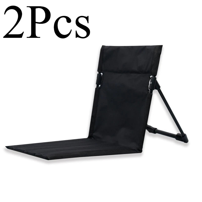 Lightweight & Durable Folding Beach Chair: Easy-to-Carry Aluminum alloy& Oxford Recliner for Adult Camping, Picnic