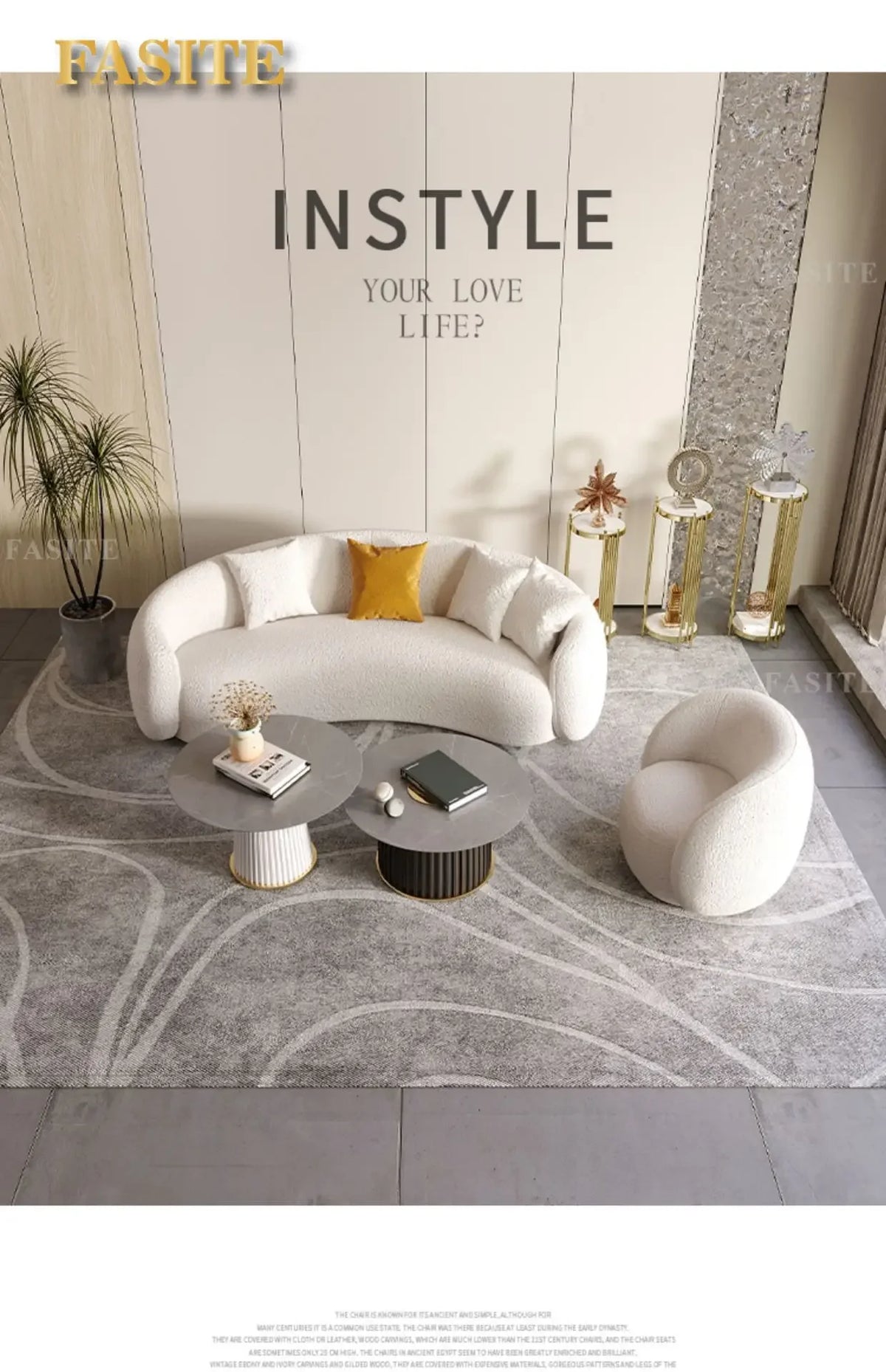 Italian Floor Sofa Living Room Nordic Velvet Minimalist Wooden Lounge Couch Curved Office Fabric Meubels Woonkamer Home Decor