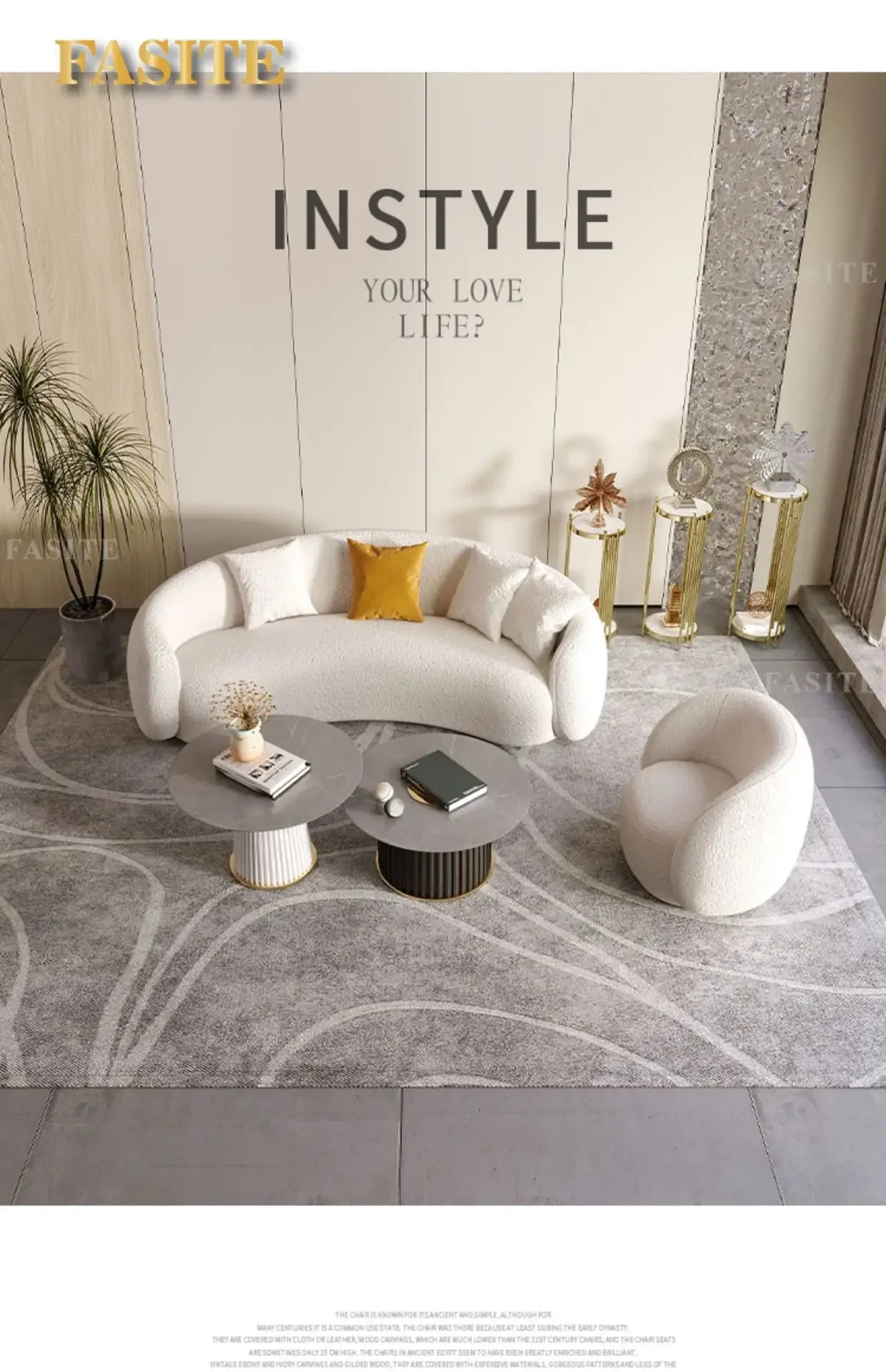 Italian Floor Sofa Living Room Nordic Velvet Minimalist Wooden Lounge Couch Curved Office Fabric Meubels Woonkamer Home Decor