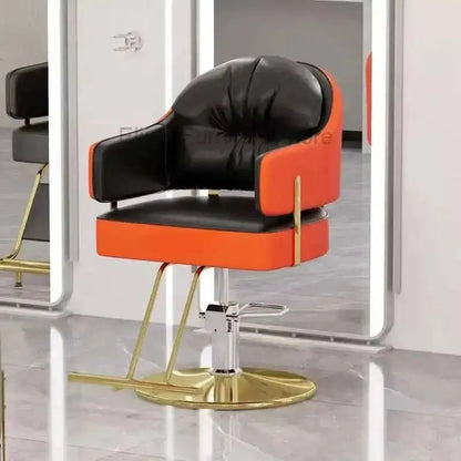 Shampoo Barber Chair Simplicity Wheels Swivel Salon Chair Hair Stylist Facial Sillas Cosmetic Aesthetic Salon Furniture