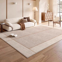 Cream Style Rugs for Bedroom Fluffy Soft Soft Rug Large Area Living Room Decoration Washable Carpet Thick Plush Lounge Floor Mat