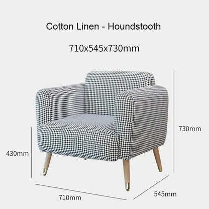 Modern Luxury Lazy Living Room Sofa Tatami Nursing Chair Single Simple Dormitory Sofa Bedroom Office  Home Furniture