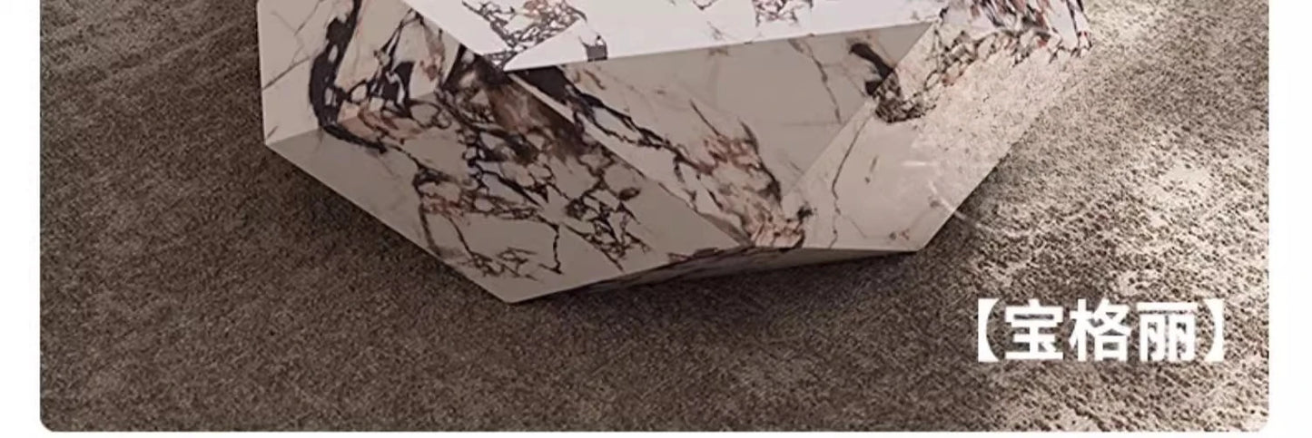 Coffee table small apartment rock slab designer atmospheric Italian living room high-end creative coffee table