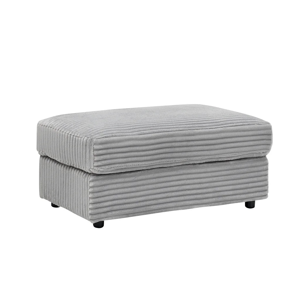 Armchair with Sleep Function Spring Upholstered Armchair Ottoman Set Comfortable Single Sofa Lounge Chaise with Cup Holder