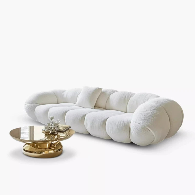 Italian Minimalist Sofa Villa Large Flat Floor Furniture High Luxury International Hall W9