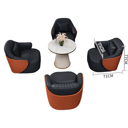 LMM negotiates business office sofa table and chair combination for business reception