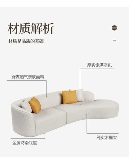 Vintage European Living Room Sofa New In Curved Designer High Quality Couch Plus Size Unusual Sofa Para Sala Bedroom Furniture