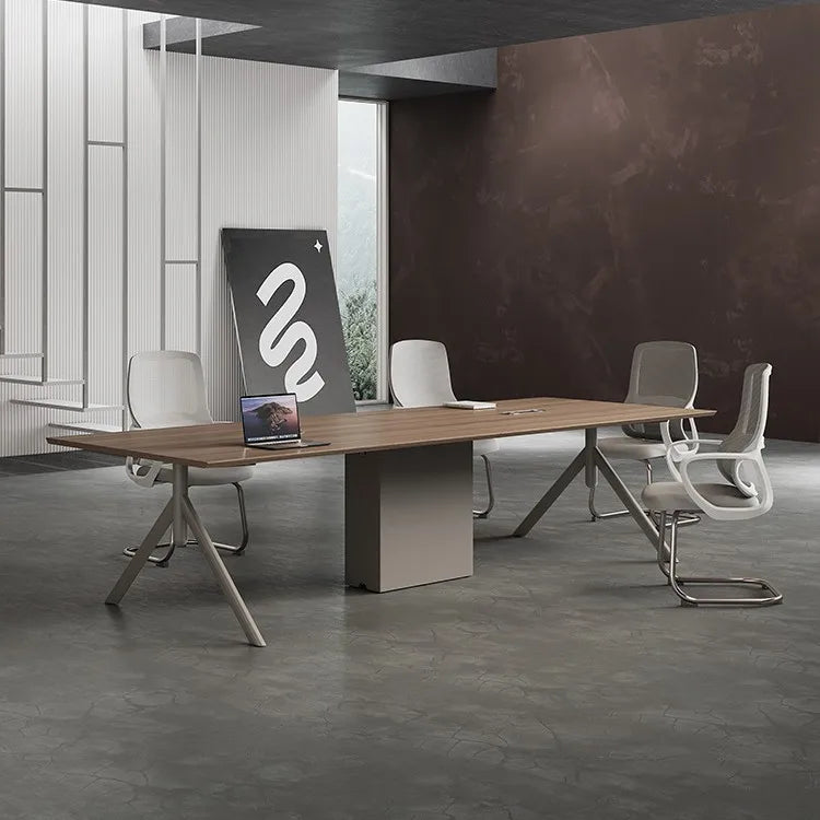 Conference Table Simple Modern Meeting Office Rectangular Business Negotiation Environmental Protection Large And Small Conferen