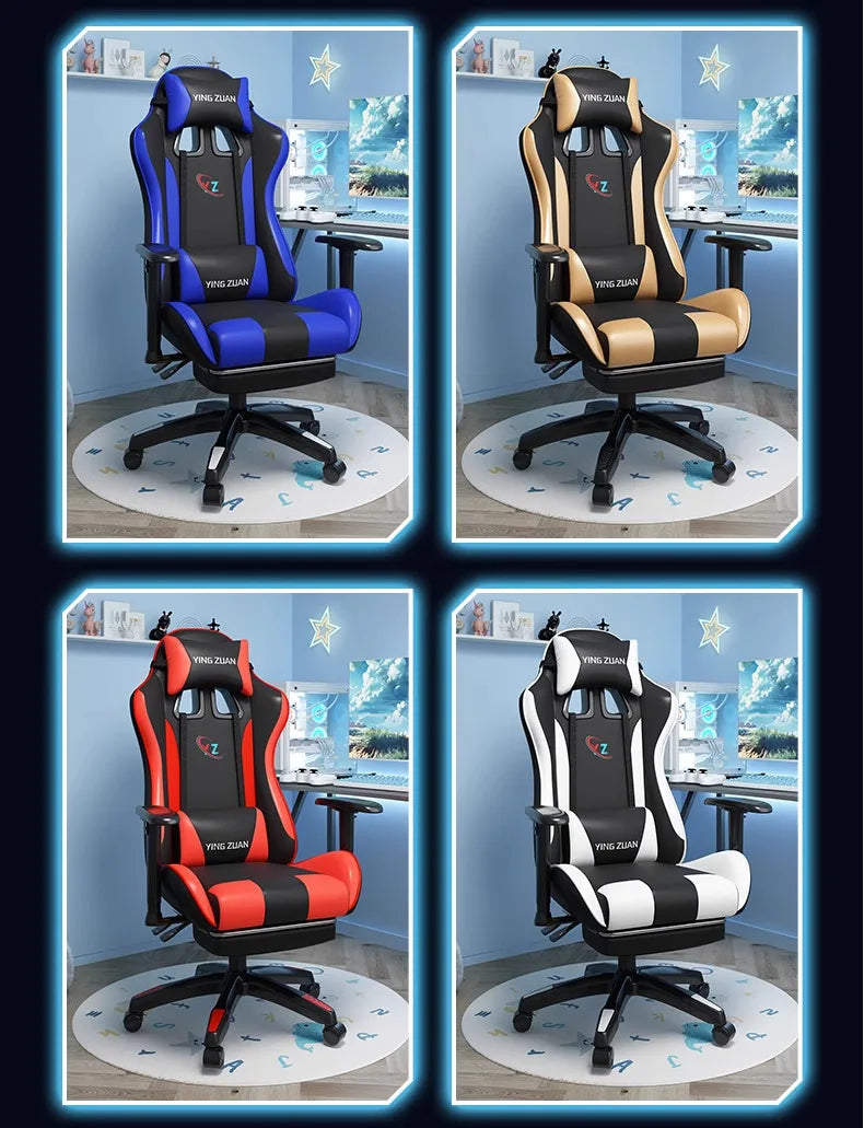 Gaming chair Computer chair Recumbable seat Sedentary ergonomic chair
