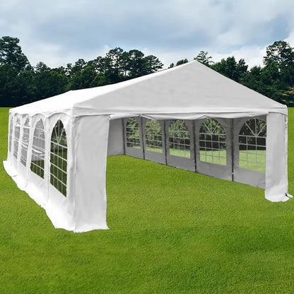 30x15FT Party Tent Heavy Duty Wedding Canopy Event Shelter PVC Material Waterproof Wedding Party Marquee Tent