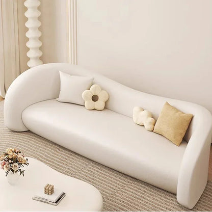 nordic living room Sofas minimalist lazy luxury europe Sofas family white salas y sofas muebles elegantes modernos Furniture