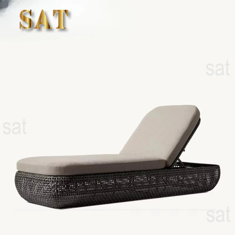 -Modern All-Weather Wicker Garden Furniture Set Aluminum Frame Patio Sofas for Hotel Leisure Use