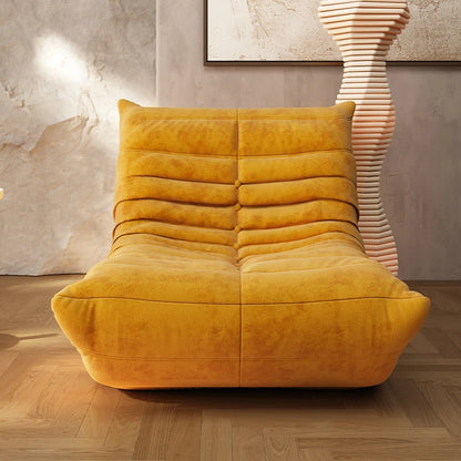 Vacuum compression sofa Full sponge Internet celebrity Caterpillar lazy Compressino sofa Balcony single chair