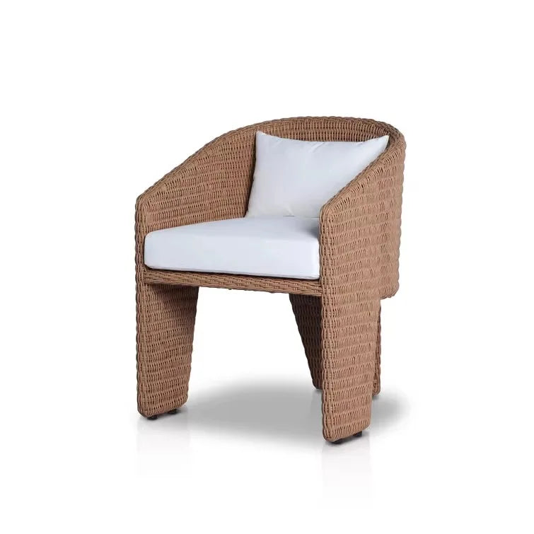 Outdoor Outdoor Terrace Villa High-grade Dining Chair Creative Rattan Chair Outdoor Rattan Chair