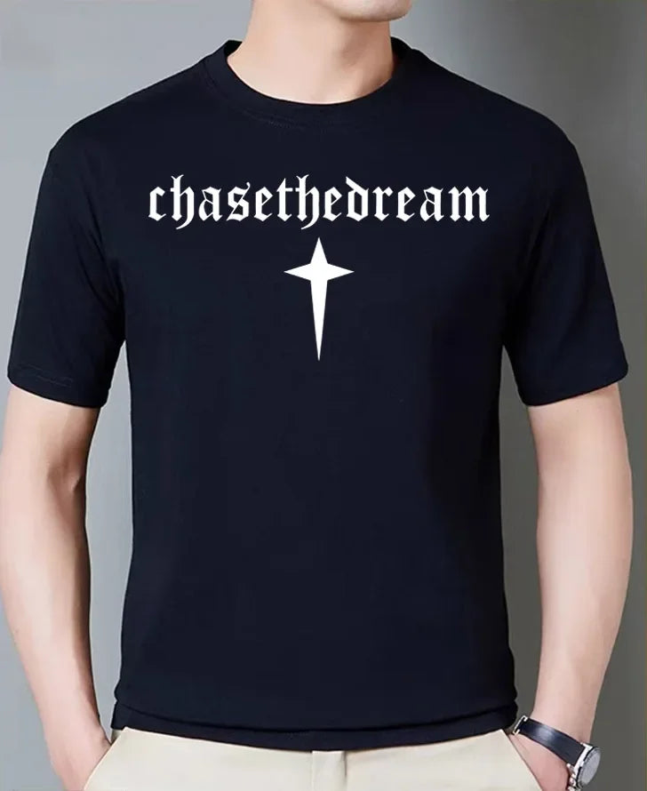 Trendy and Creative Letter Print Short-sleeved T-shirt, Unisex and Versatile Top, Fashionable and Eye-catching