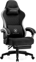 Ergonomic Office Chair with Footrest, Adjustable Height and Lumbar Support for Home Gaming Desk