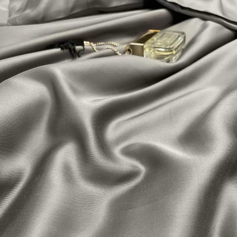 New Silk Duvet Cover Solid Color Mulberry Silk Quilt Cover Multi-Size Quilt Cover Single Double Bed Quilt Cover 230x260cm