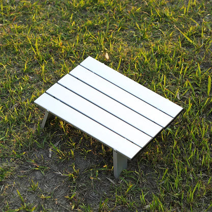 Camping Mini Foldable Table Ultralight Aluminum Alloy Outdoor Table for Travel Picnic Garden Home Detor