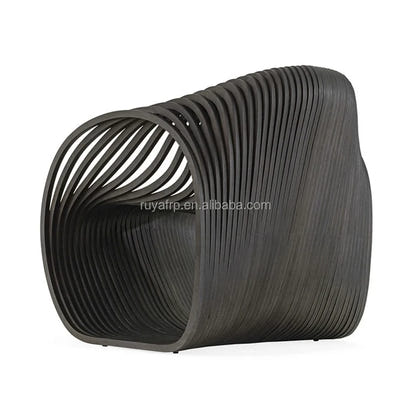 Wood parameter furniture living room contemporary design rocking chair classic single solid wood slice combination seat