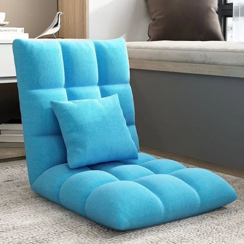 Floating Window Chair Lazy Person Sofa Single Person Tatami Bedroom Balcony Dormitory Small Bed Backrest Chair Folding
