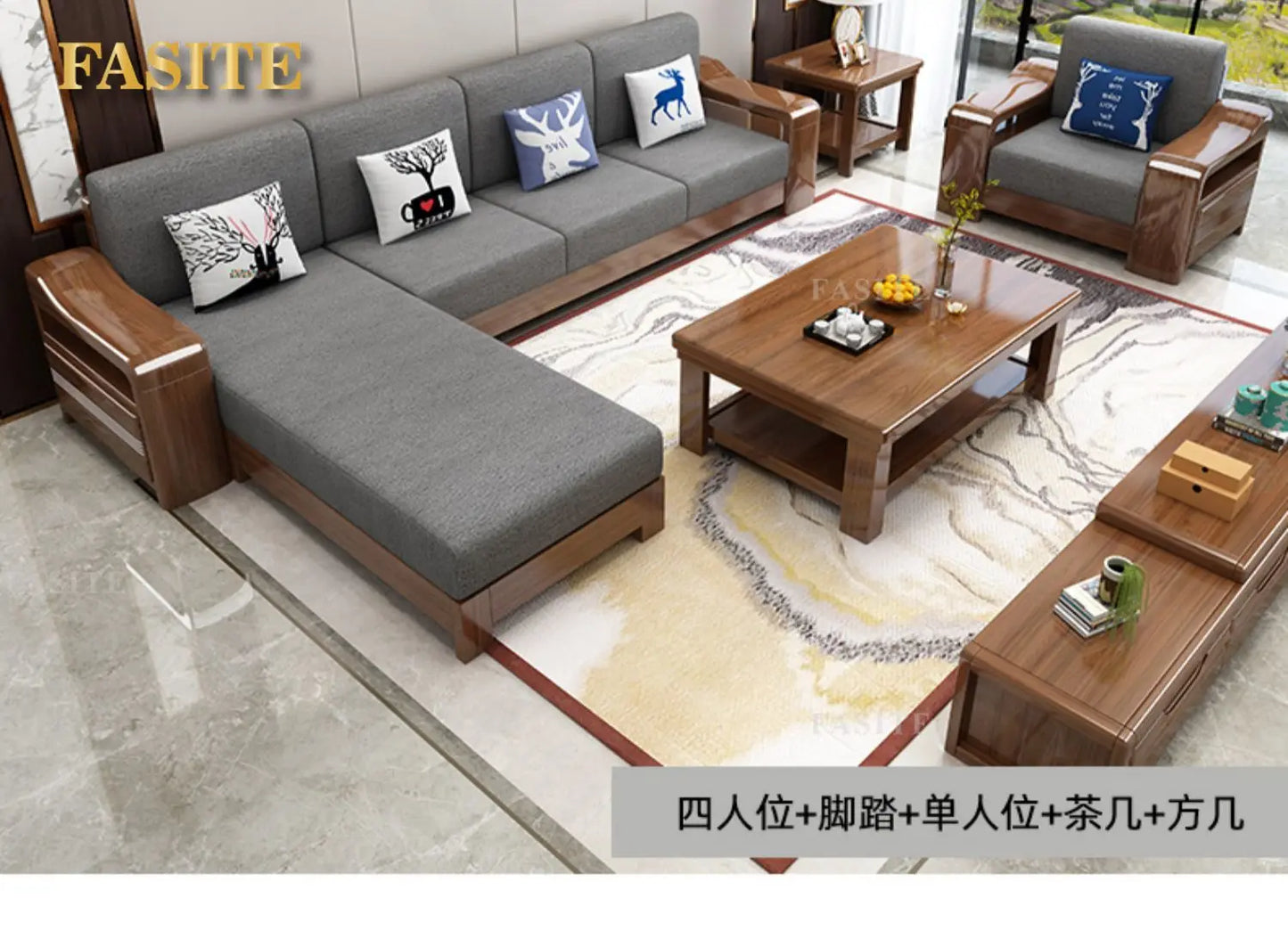 Organizer Minimalist Living Room Sofas Wood Adults Reading Handrail Family Couchs Theater Luxury Banquet Canape Salon Furnitures