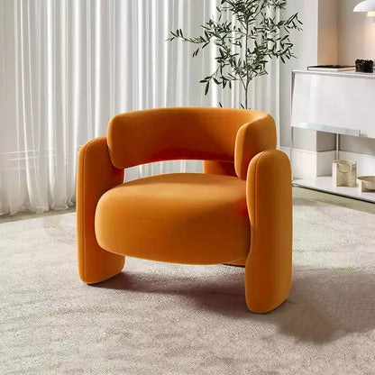Beauty Wholesale Single Sofa Chair Balcony Light Luxury Single Chair From China Supplier Acrylic Chairs