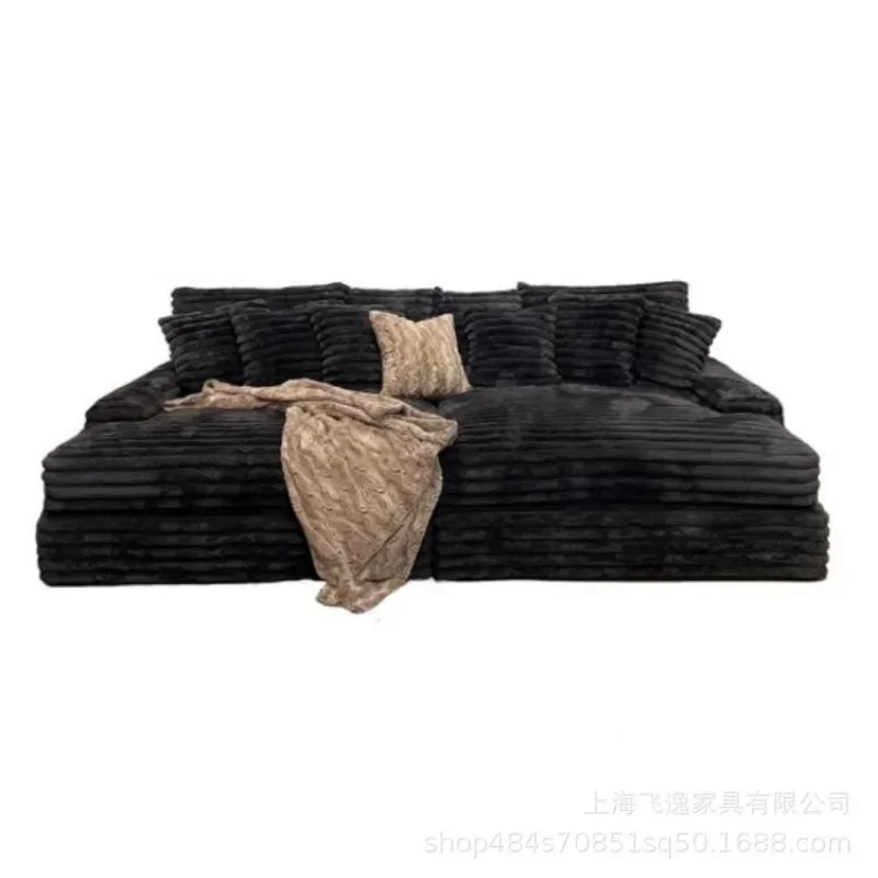 Down clouds huge sitting deep sense removable and washable combination living room balcony bedroom sofa