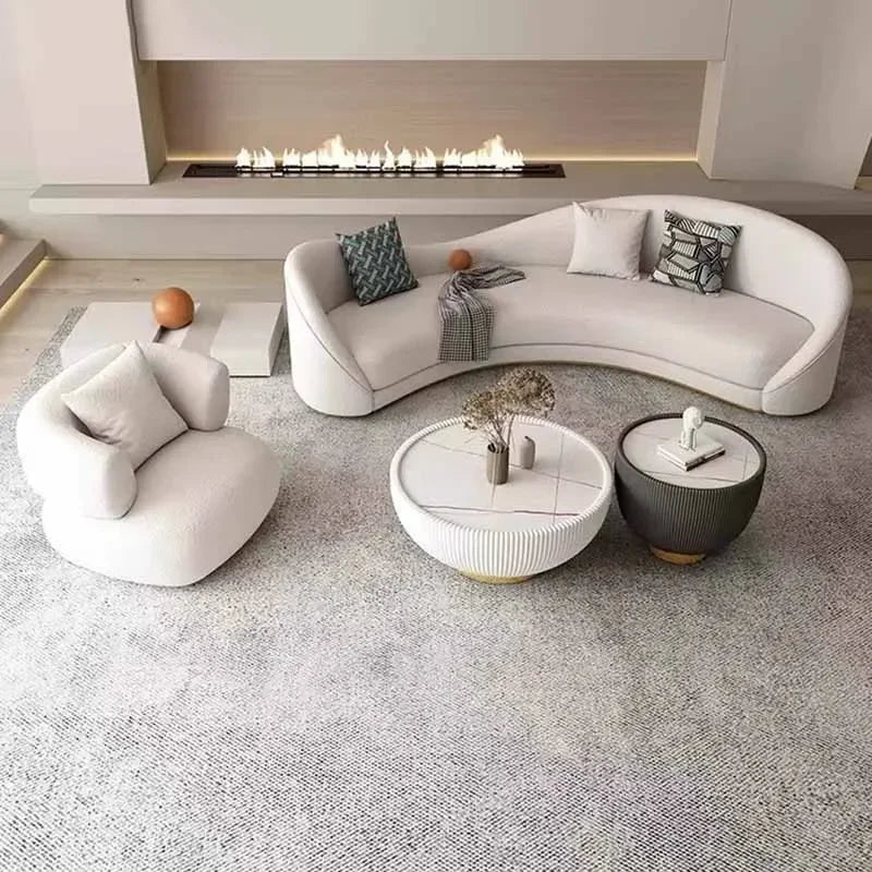 -For Living Room Sofas Service Minimalist Background Luxury Office Sofa Relaxing Elegant Modern Divano Salon Furnitu