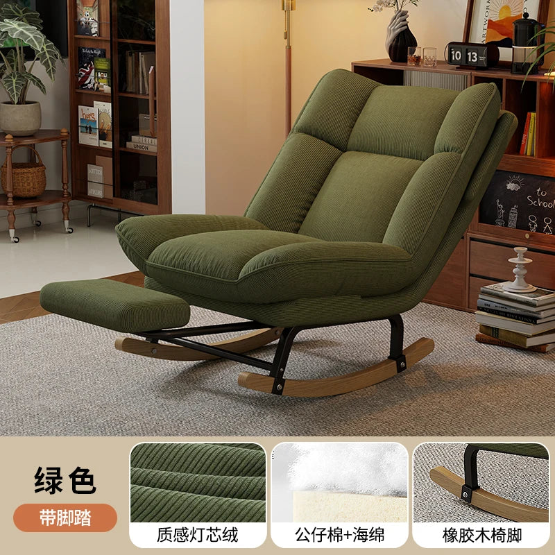 Swinging Chair for Lounging or Sleeping,lazy Sofa Lounge Chair,Rocking Chair,balcony,living Room,leisure Chair for Home Use