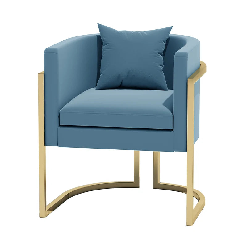 Dining Chairs Chinese Style Simple Stainless Steel Velvet Dining Chair Luxury Hotel Restaurant Sillas Para Comedor Kitchen