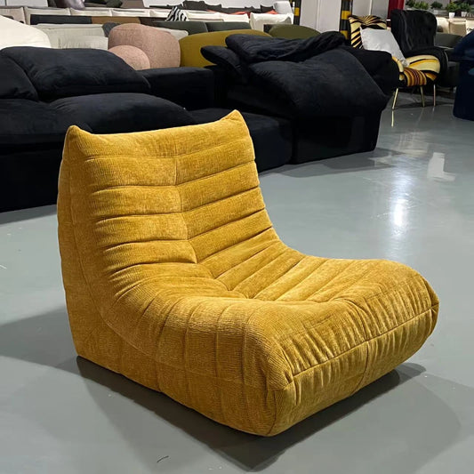 Caterpillar - Shaped Modern Lounge Chair, Soft & Comfortable, Various Colors for Home Decor, Internet Celebrity Sofa