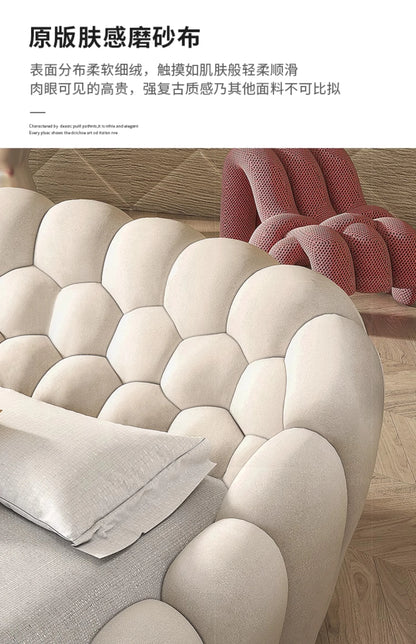 Luxury Double Bed Modern Floor Design Wooden Space Saving Japanese Soft Cheap Bed Comfortable Cama Solteiro Unique Furniture