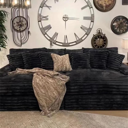 Couch Potato Comfortable Down Cloud Small Sofas Family Cloth Art Removable Combination Living Room Balcony Bedroom Creative