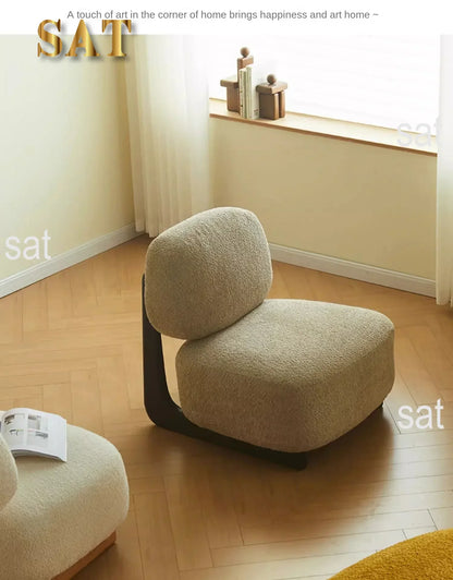 Furniture Sofa Chairs Patio Lounge Chair Modern Nordic Wooden High Single Chair Living Room Furniture