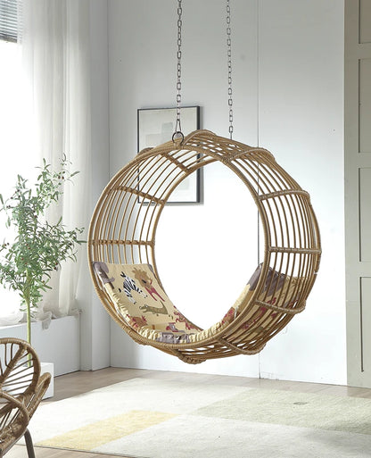 Interior and exterior swings for household balcony hammock outdoor imitation rattan chair round cradle chair hanging chair