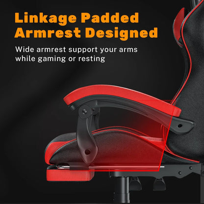 Ergonomic With Lumbar Gaming Chair With Footrest Gamer Chairs Cushion Headrest Silla Gamer Cadeira Computer Office Chair