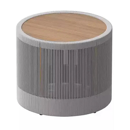 Nordic Outdoor Sofa and Coffee Table Set, Garden Designer Designed Woven Furniture Set for Courtyard and Outdoor Use