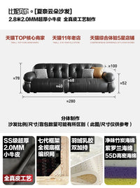 Lazy Black Modern Sofas Luxury Relax Style Puffs Living Room Sofa Recliner Choice Italiano Divano Soggiorno Home Furniture