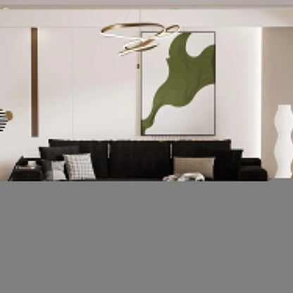 Modern 105'' L-Shape Sectional Couch Convertible 3-Seater Cloud Sofa Deep Seat Comfortable Modular Customized Furniture