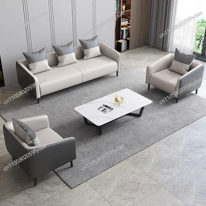 Office sofa simple modern light luxury beauty salon rental room hotel apartment small apartment sofa