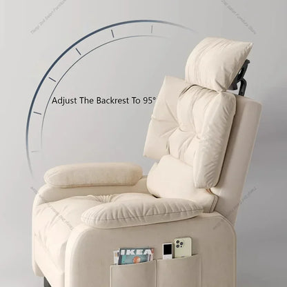 Luxurious Living Room Office Chairs Gaming Armchair Swivel Ergonomic Office Chair Relaxing Recliner Office Furniture Sillas LLOC