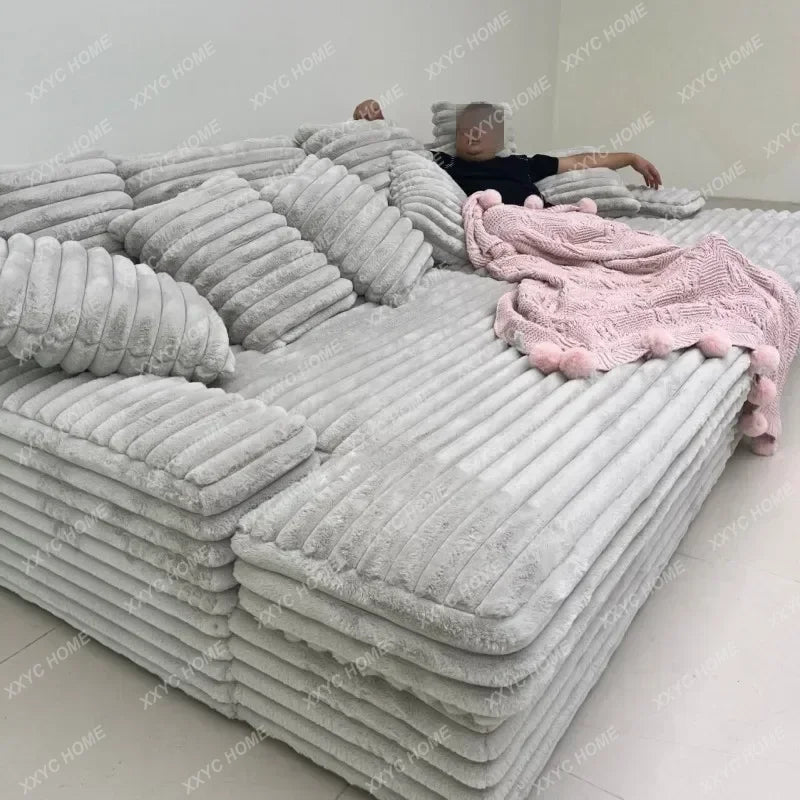 hot sale New Arrival Living Room Sofas Unique White Luxury Modern Lounge Lazy Sofa Balcony