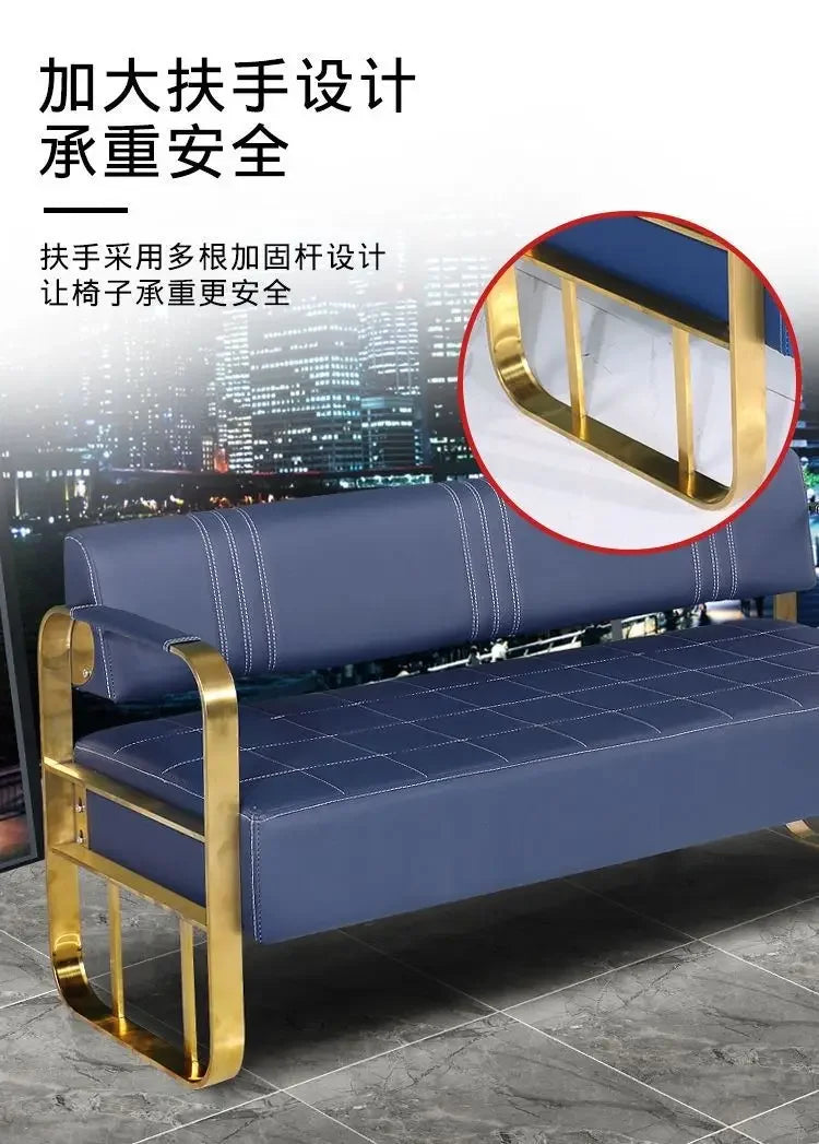 Luxury Black Modern Sofa Large Designer Relax Recliner Lazzy Sofa Loveseat Solid Cadeiras De Sala De Estar Nordic Furniture