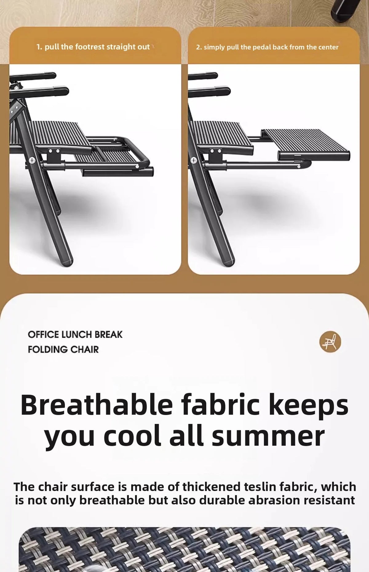 recliner lunch break folding office chair nap can lie down dual-purpose backrest computer chair couch