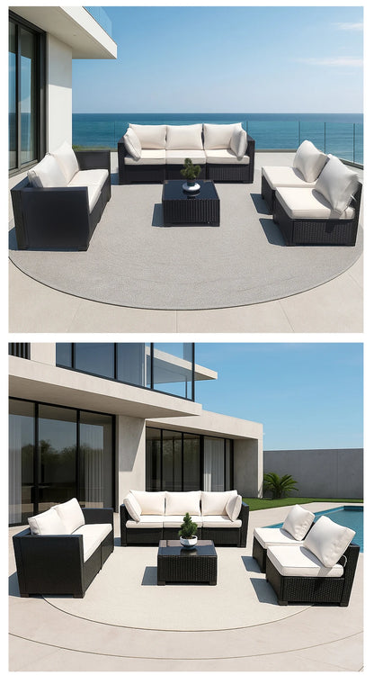 Armchair Boho Garden Furniture Sets Retro Plastic Garden Furniture Sets Gazebo Fabric Loungeset Garten Garden Furniture Outdoor