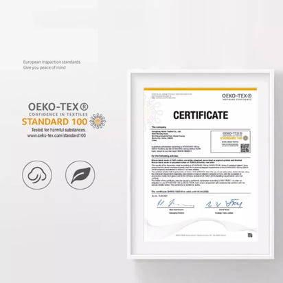 Sondeson Luxury White 100% Goose Down Pillow Down-proof Queen King 100% Cotton Bedding 3D Style