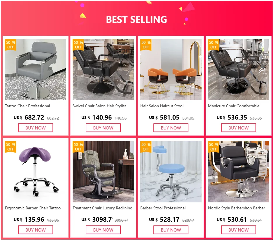 Salon Chair For Hair Stylist Salon Chairs Barber Chairs Shop Hair Cosmetologist 360° Free Rotation Ergonomic Chair Salon Chair