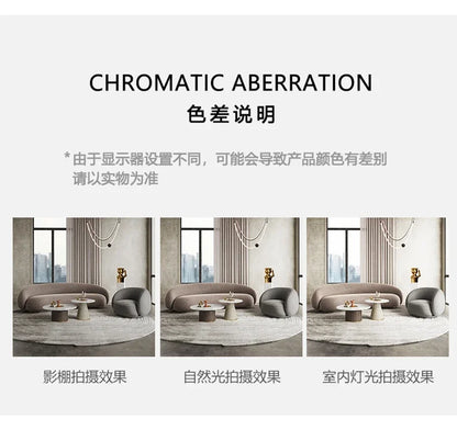 Light luxury lazy balcony leisure chair, personalized and creative, floor-to-ceiling rotating single sofa