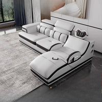 PatioLix Massage Minimalist Sofas Modern Leather Sectional Designer Sofas Lazy Luxury Cadeiras Para Sala De Estar Living Room Furniture