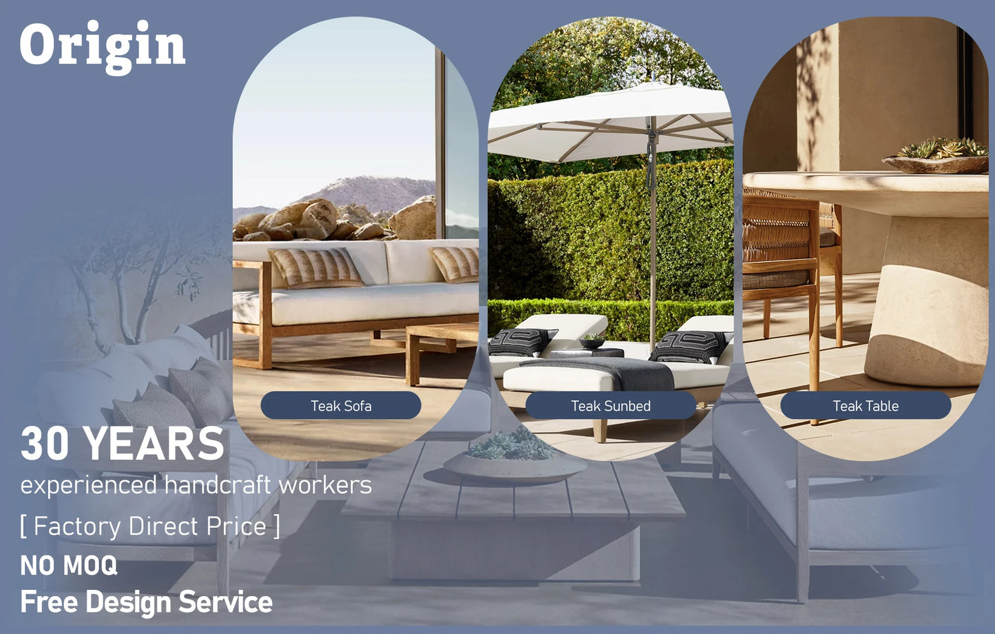 Modern aluminium garden armchair with flexible seating and natural woven chair for outdoor furniture